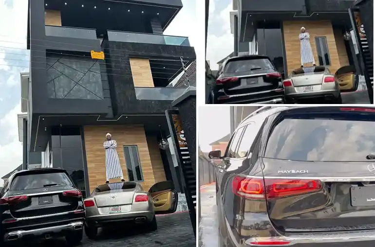 CEO Komiyo Lawerence Adefemi Reveals His $1 Million Automated Mansion and Luxury Car Collection