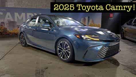 Unveiling the Revamped Toyota Camry 2025: A Closer Look at Sleeker Design, Enhanced Features, and Hybrid Power